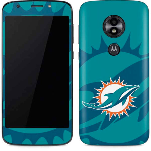 NFL Miami Dolphins Double Vision Moto E5 Play Skin
